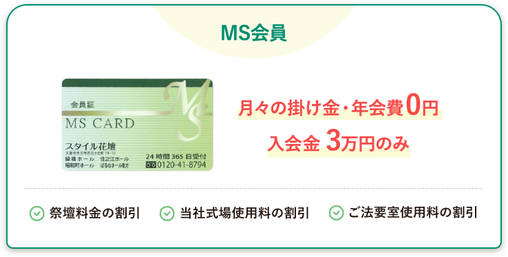 MS会員のご案内